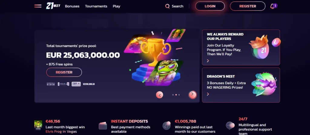 21bit Casino Australia — Legit Online Casino with 5,000+ Pokies & Crypto Withdrawals
