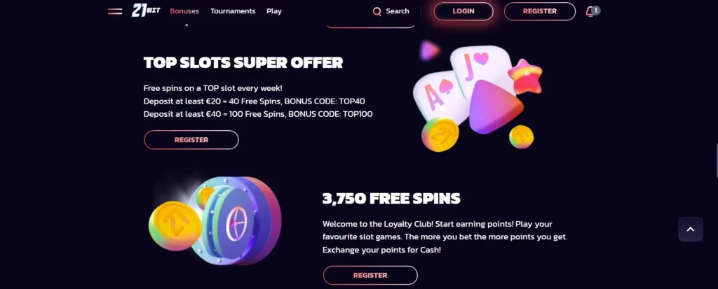 How to Claim a Bonus at 21bit Casino Australia