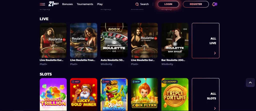 VIP Live Casino Tables
